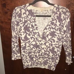 Classic floral JCREW Sweater Size Small
